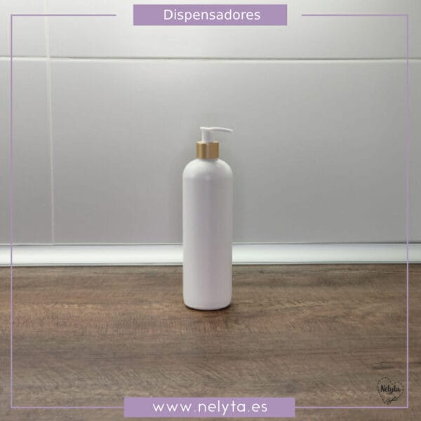 Dispensador blanco 500 ml sin etiqueta - Imagen 8