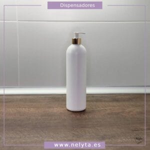 Dispensador blanco 750 ml sin etiqueta