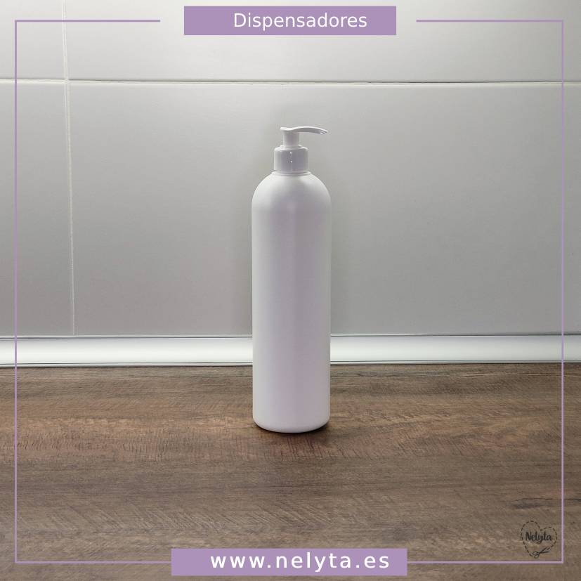 Dispensador blanco 750 ml sin etiqueta - Imagen 5