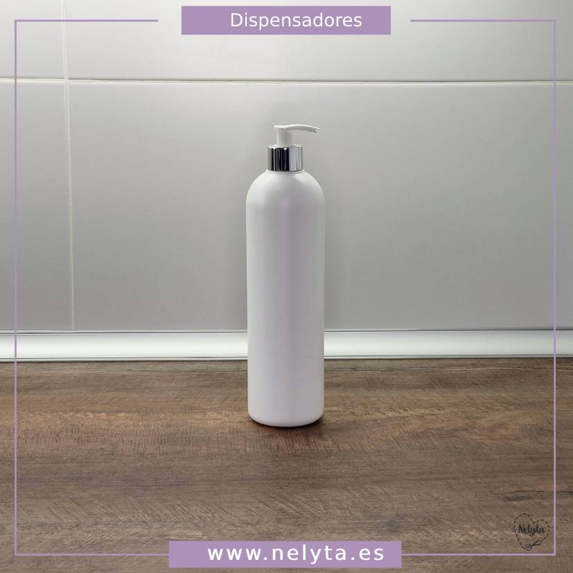 Dispensador blanco 750 ml sin etiqueta - Imagen 4