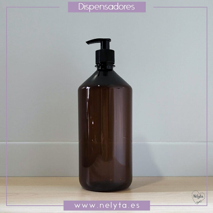 Dispensador ámbar 1000 ml sin etiqueta - Imagen 2