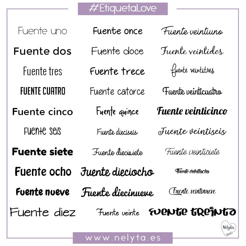 Etiqueta solo texto mediana - Imagen 3