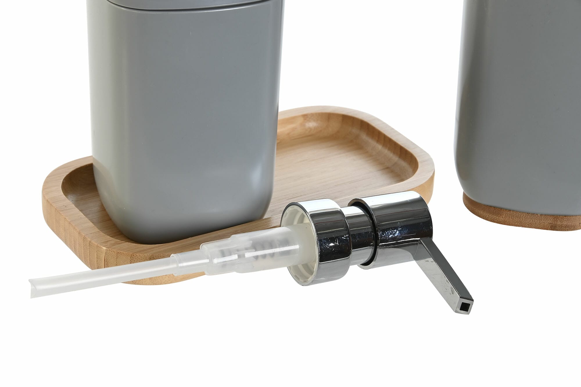 Dispensador y portacepillos con bandeja - Imagen 2