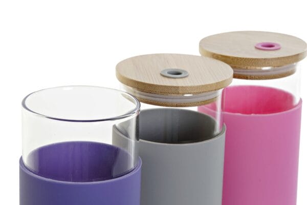 Botella borosilicato con pajita - Imagen 3