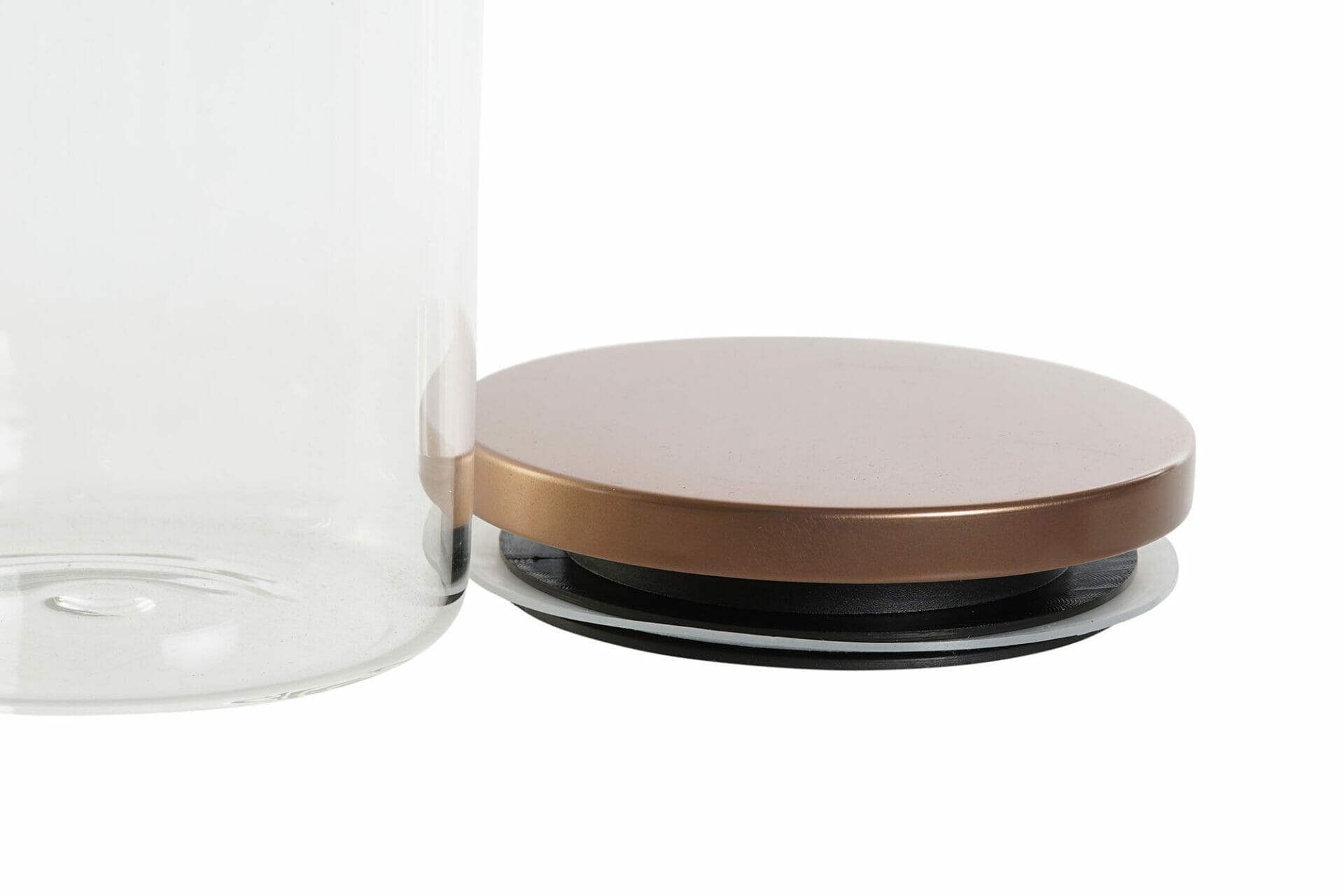 Set 3 botes de borosilicato y metal - Imagen 2