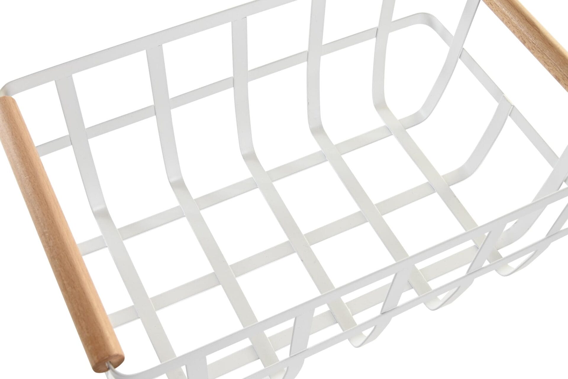 Cesta metal y pino - Imagen 3