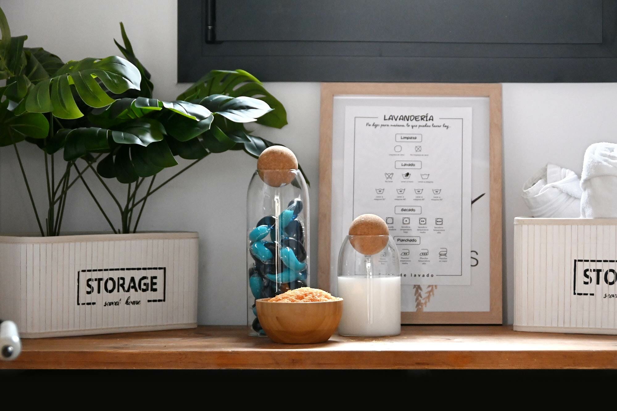 Set 3 botes de borosilicato y corcho - Imagen 2